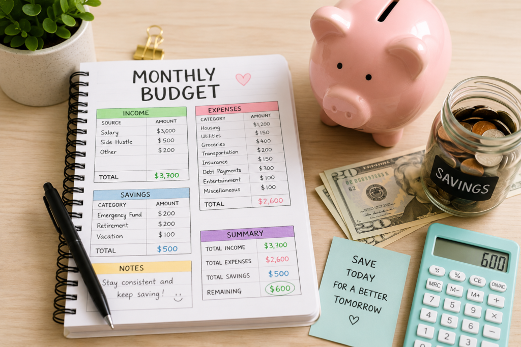 Monthly Budget