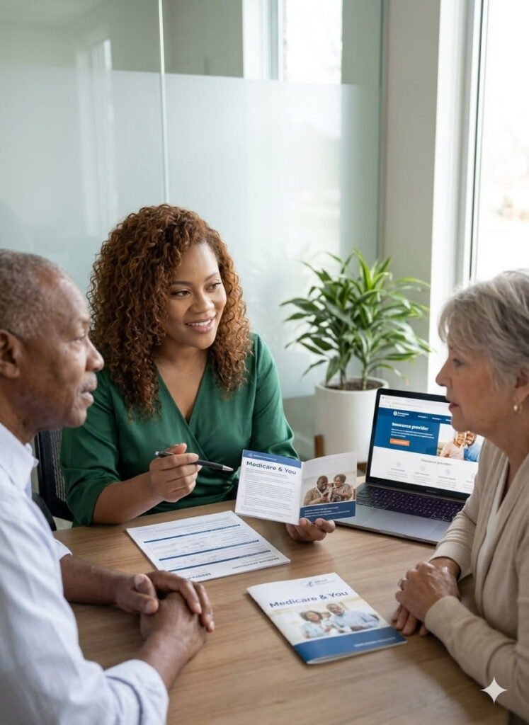 Discussing Medicare options